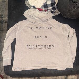 Key west “saltwater heals everything” hoodie